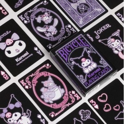 BICYCLE KUROMI POKER PLAYING CARDS DECK