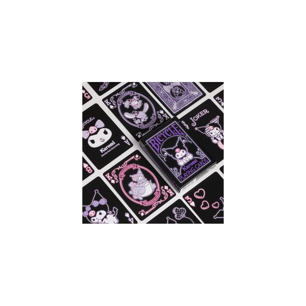 BICYCLE KUROMI POKER PLAYING CARDS DECK