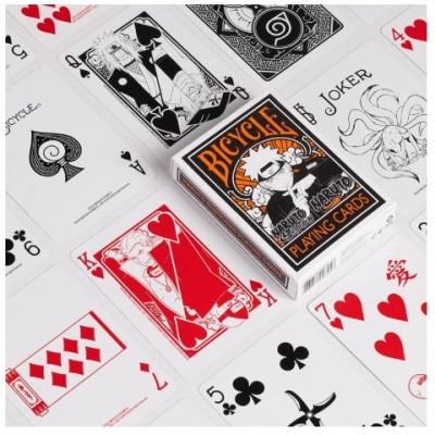 BICYCLE NARUTO SHIPPUDEN POKER PLAYING CARDS MAZZO CARTE DA GIOCO