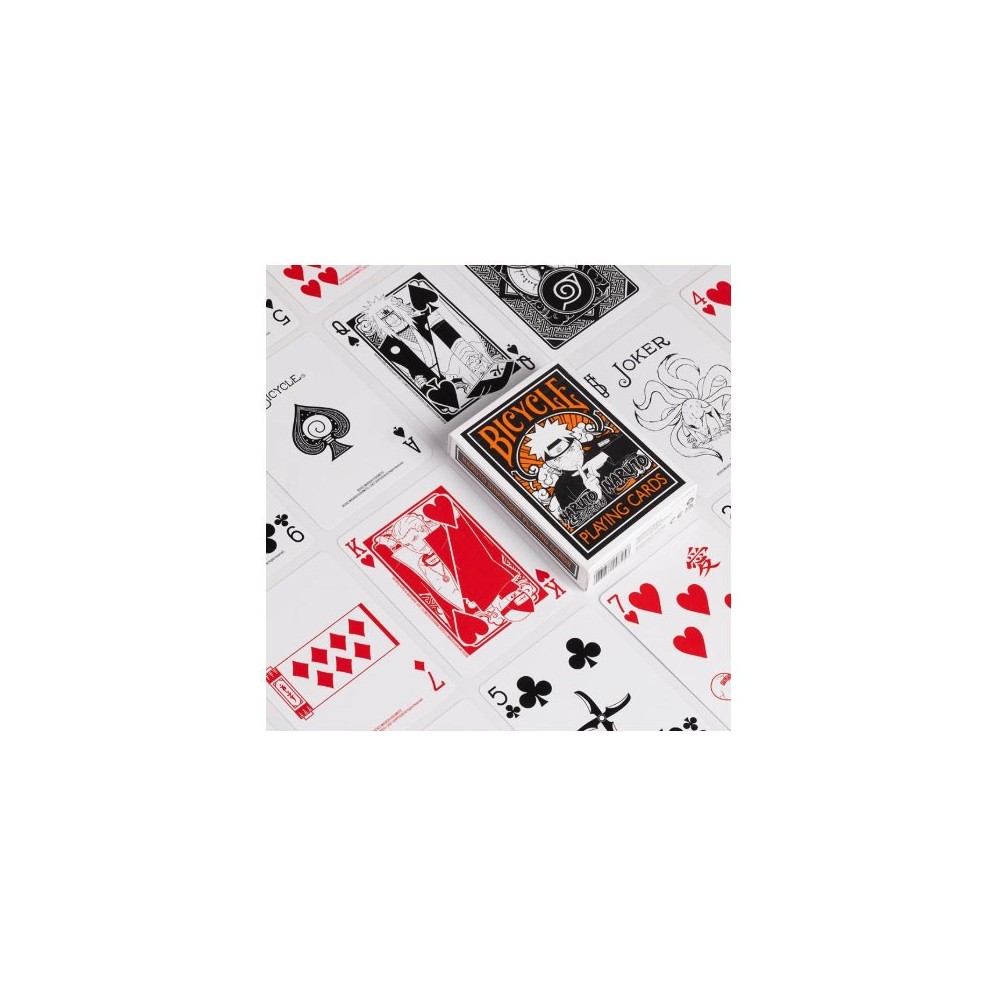 BICYCLE NARUTO SHIPPUDEN POKER PLAYING CARDS MAZZO CARTE DA GIOCO