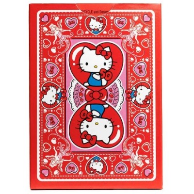 BICYCLE HELLO KITTY 50TH ANNIVERSARY POKER PLAYING CARDS DECK