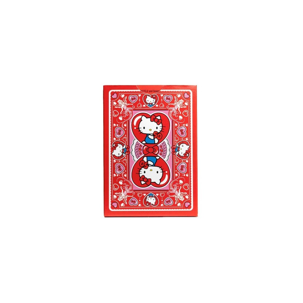 BICYCLE HELLO KITTY 50TH ANNIVERSARY POKER PLAYING CARDS MAZZO CARTE DA GIOCO