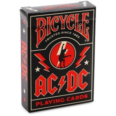 BICYCLE AC/DC POKER PLAYING CARDS DECK