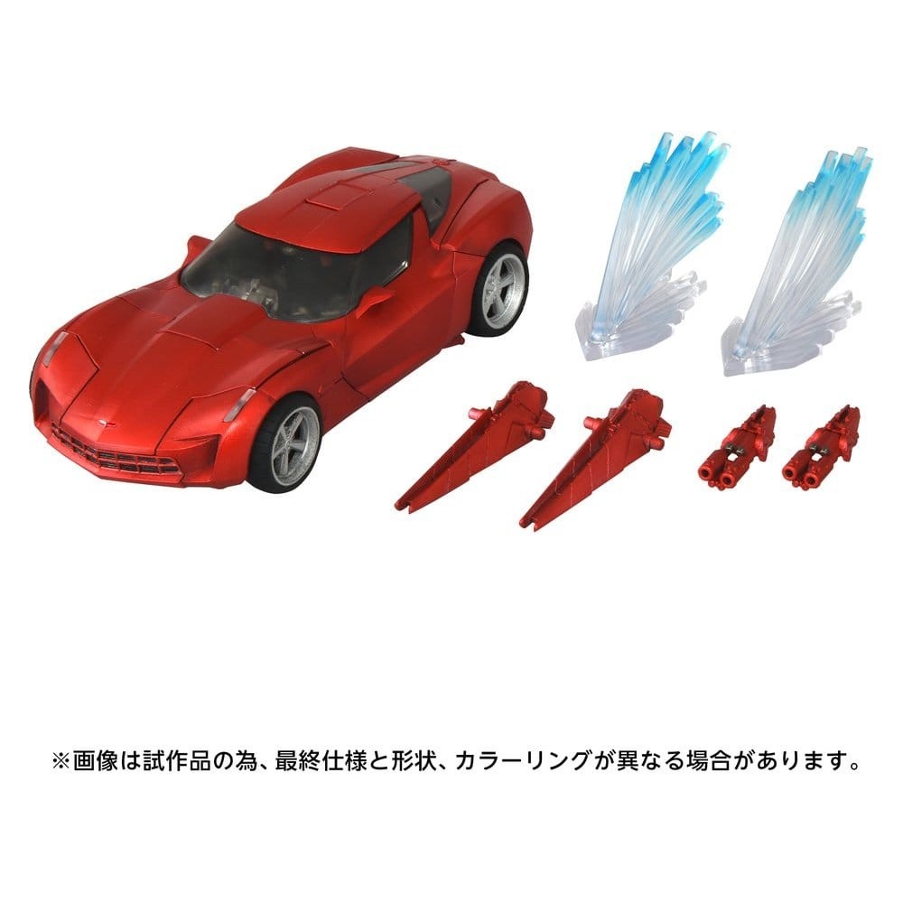 HASBRO TRANSFORMERS TAKARA TOMY SIDESWIPE RED ACTION FIGURE