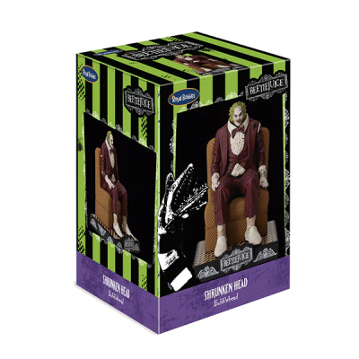 BEETLEJUICE SHRUNKEN HEAD BOBBLE HEAD KNOCKER