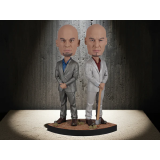 BREAKING BAD THE COUSINS BOBBLE HEAD KNOCKER FIGURE