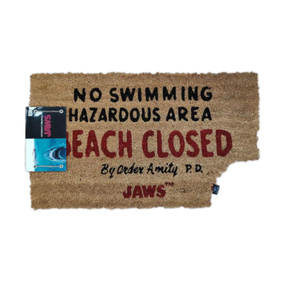 JAWS BEACH CLOSED DOORMAT