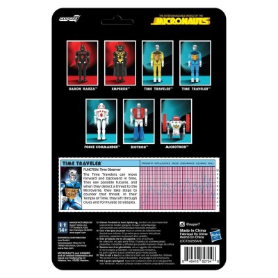 MICRONAUTS TIME TRAVELER REACTION+ SERIES ACTION FIGURE