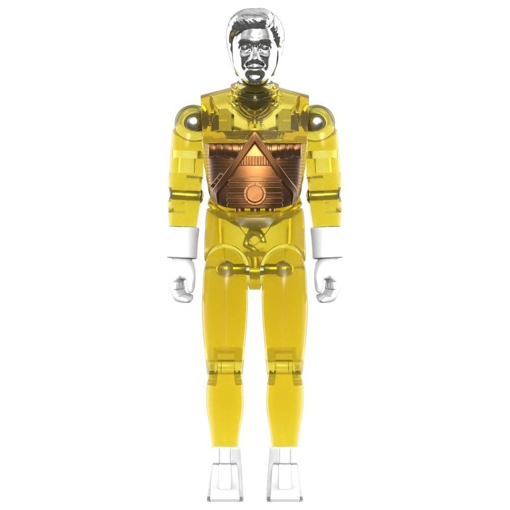 MICRONAUTS TIME TRAVELER YELLOW REACTION+ ACTION FIGURE
