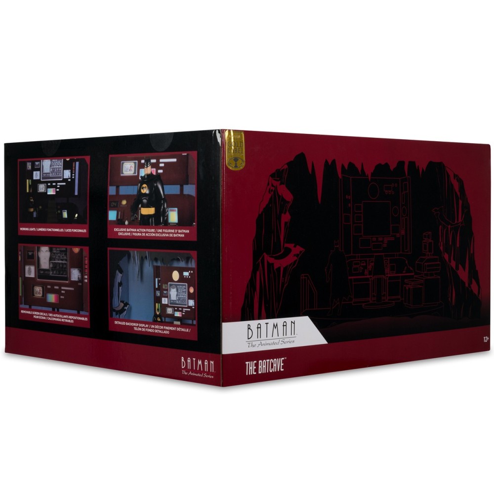 BATMAN ANIMATED SERIES BATCAVE PLAY SET ACTION FIGURE