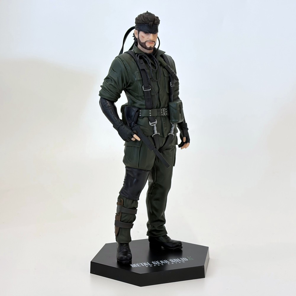 METAL GEAR SOLID SNAKE EATER NAKED SNAKE STATUA FIGURE