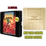 DOOM COMMEMORATIVE FLOPPY DISC GOLD LIMITED REPLICA