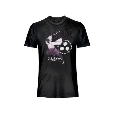 MAGLIA T SHIRT NARUTO SHIPPUDEN SASUKE UCHIHA