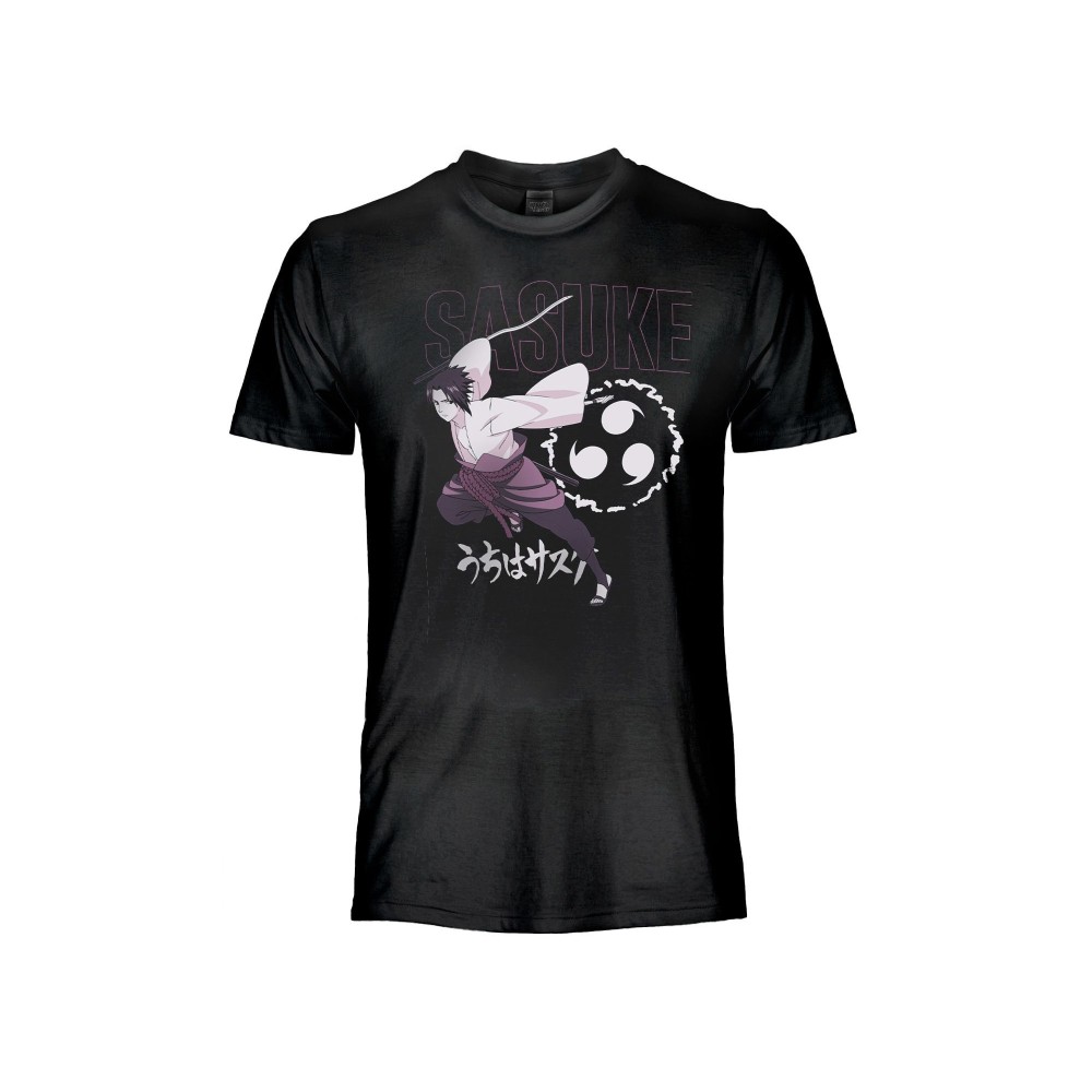 MAGLIA T SHIRT NARUTO SHIPPUDEN SASUKE UCHIHA