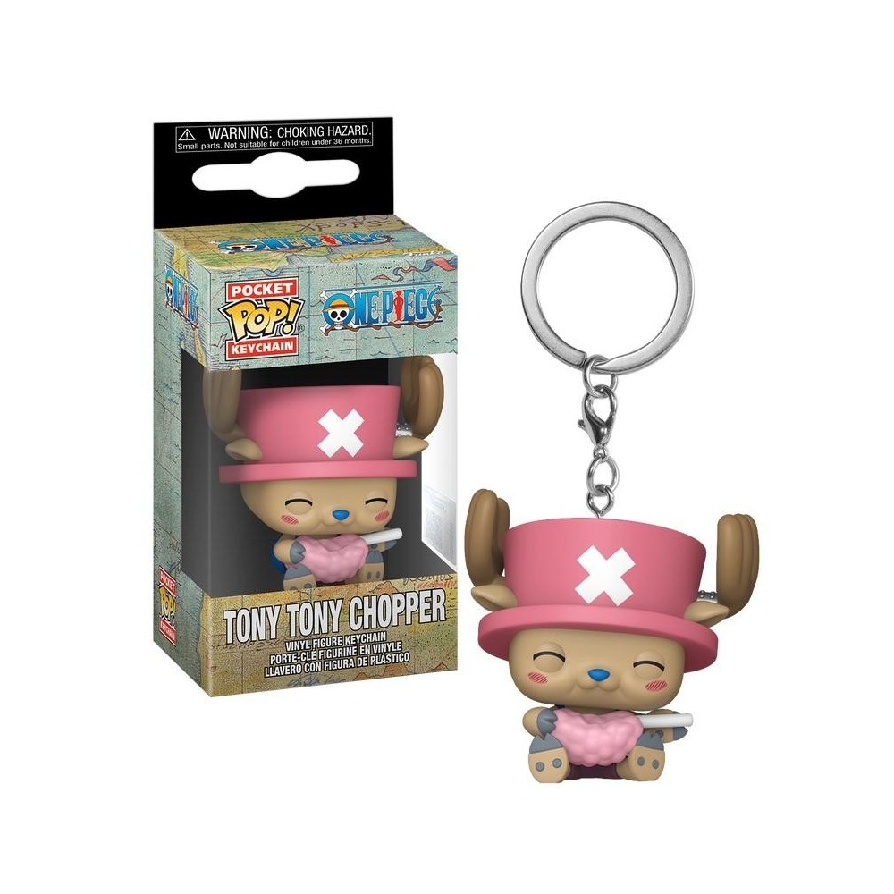 ONE PIECE TONY TONY CHOPPER POCKET POP! PORTACHIAVI FIGURE
