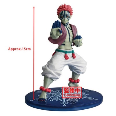 DEMON SLAYER AKAZA HAKUJI VIBRATION STARS STATUE FIGURE BANPRESTO