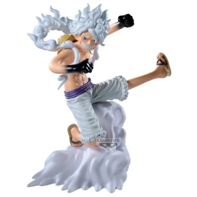 BANPRESTO ONE PIECE LUFFY GEAR 5 SENKOZEKKEI STATUA FIGURE