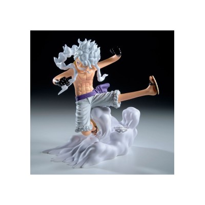 BANPRESTO ONE PIECE LUFFY GEAR 5 SENKOZEKKEI STATUA FIGURE