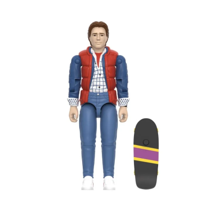 RITORNO AL FUTURO MARTY MCFLY '85 REACTION+ ACTION FIGURE