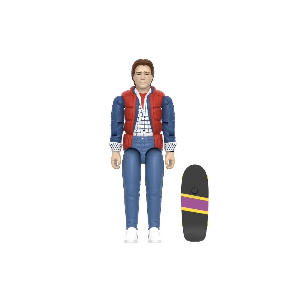 RITORNO AL FUTURO MARTY MCFLY '85 REACTION+ ACTION FIGURE