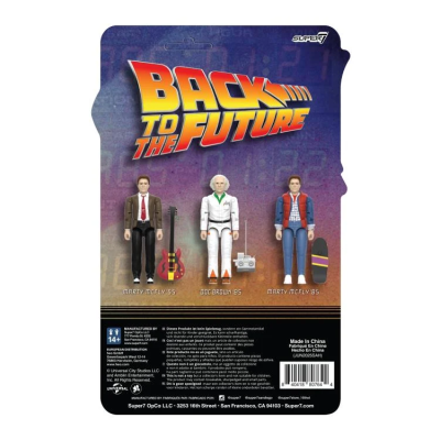 RITORNO AL FUTURO MARTY MCFLY '85 REACTION+ ACTION FIGURE