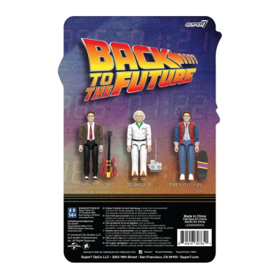 BACK TO THE FUTURE MARTY MCFLY '55 REACTION+ ACTION FIGURE