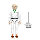 RITORNO AL FUTURO DOC BROWN REACTION+ ACTION FIGURE