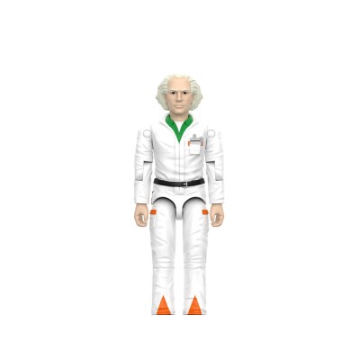 RITORNO AL FUTURO DOC BROWN REACTION+ ACTION FIGURE