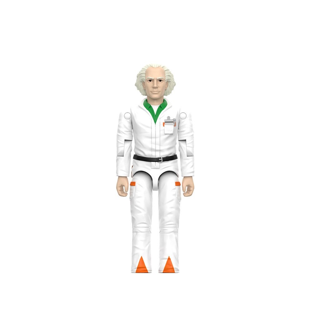 RITORNO AL FUTURO DOC BROWN REACTION+ ACTION FIGURE