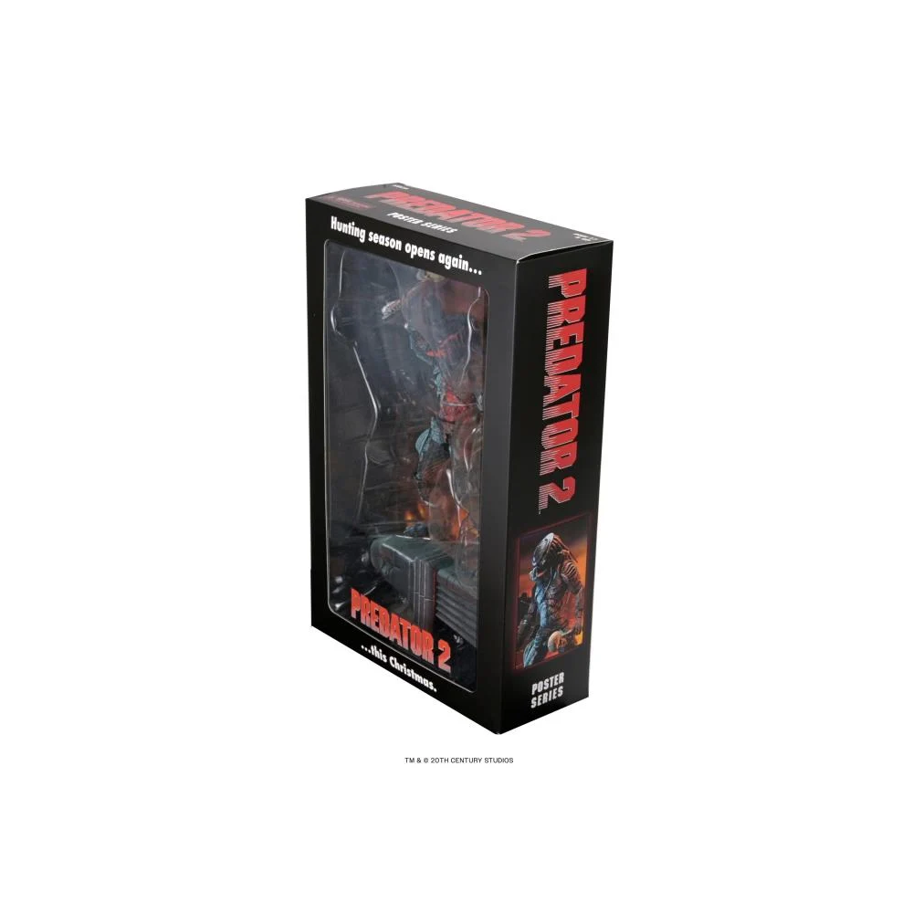 PREDATOR 2 CITY HUNTER MOVIE POSTER ACTION FIGURE