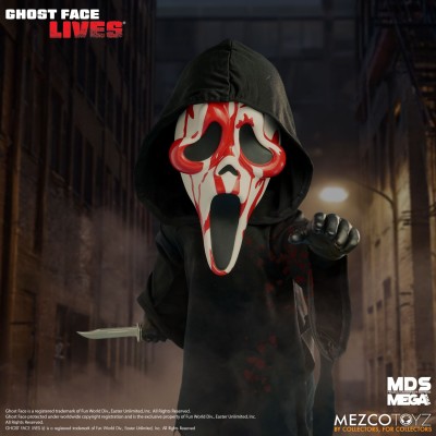MDS MEGA SCALE SCREAM BLOODY GHOST FACE ACTION FIGURE