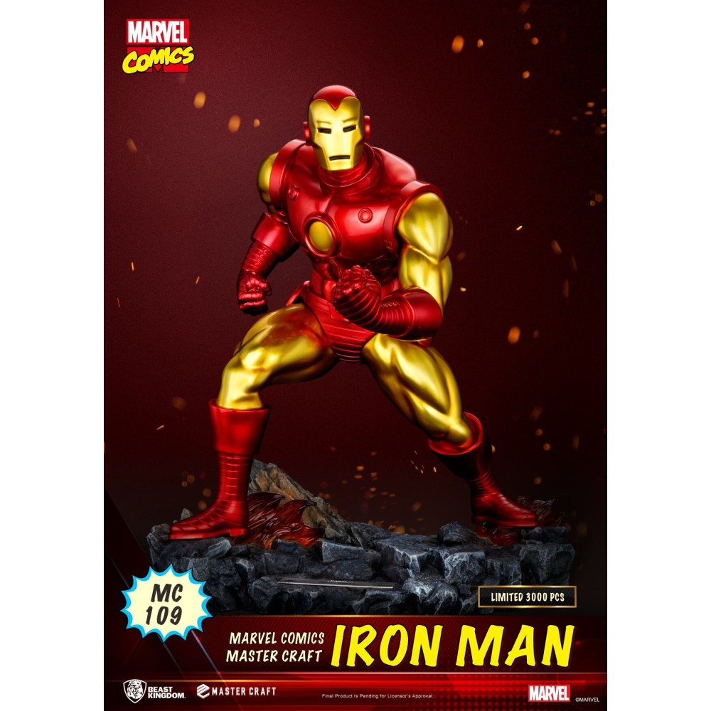 MARVEL COMICS IRON MAN MASTER CRAFT SERIES STATUE FIGURE