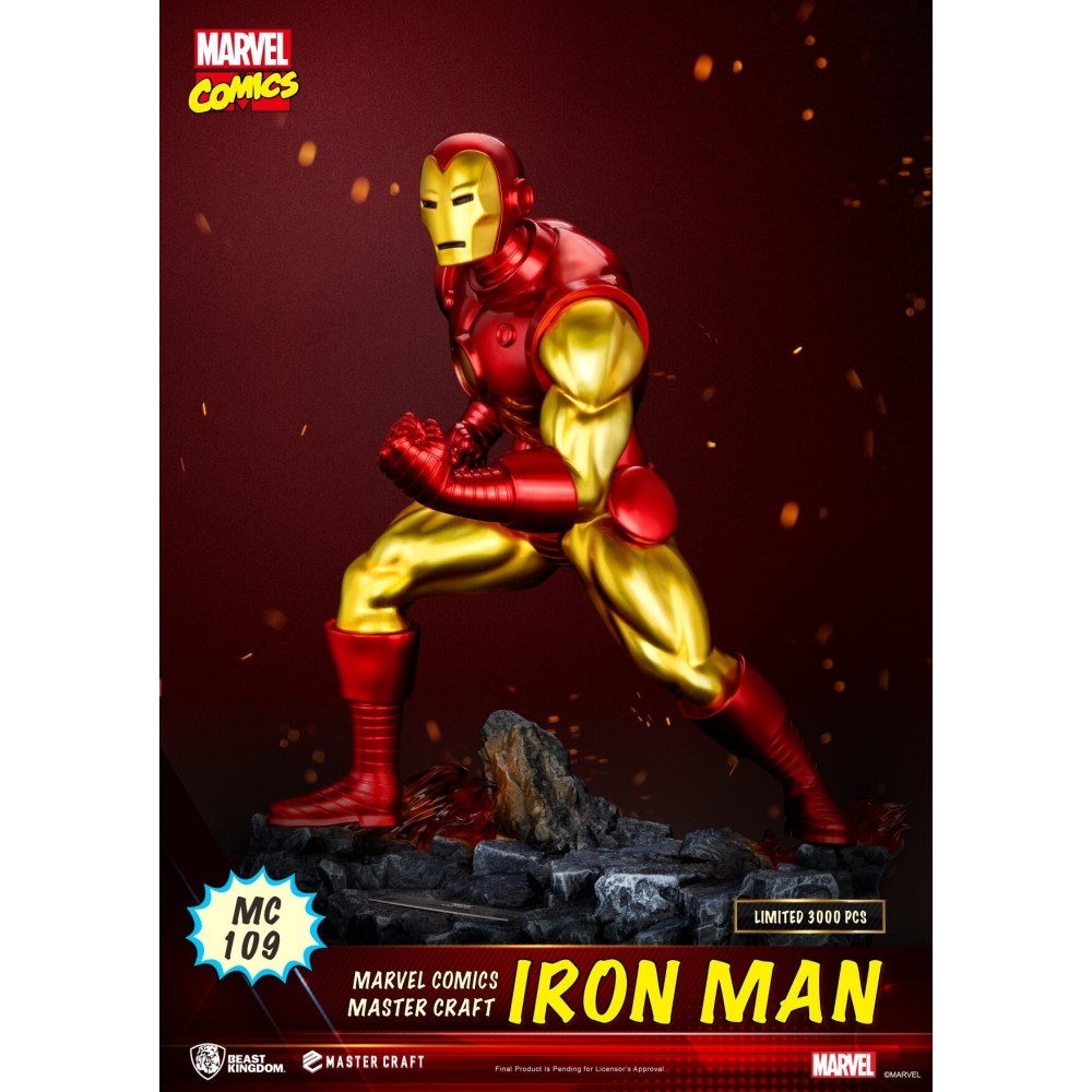 MARVEL COMICS IRON MAN MASTER CRAFT STATUA FIGURE