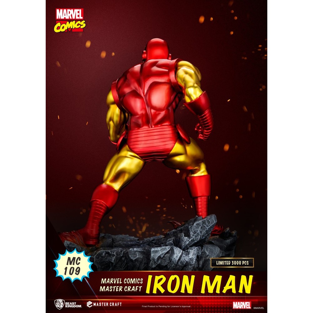 MARVEL COMICS IRON MAN MASTER CRAFT STATUA FIGURE