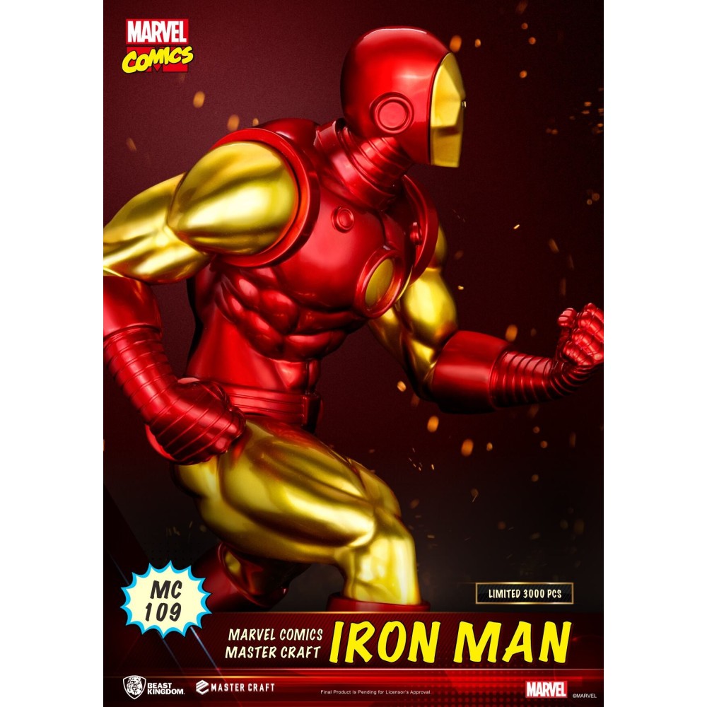 MARVEL COMICS IRON MAN MASTER CRAFT STATUA FIGURE