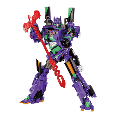 TRANSFORMERS EVANGELION PRIME 01 TAKARA TOMY ACTION FIGURE