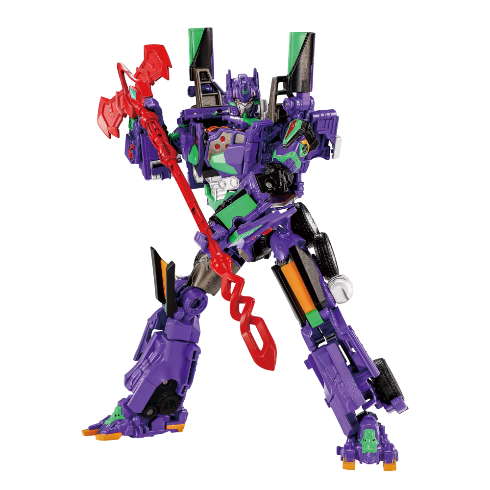 TRANSFORMERS EVANGELION PRIME 01 TAKARA TOMY ACTION FIGURE