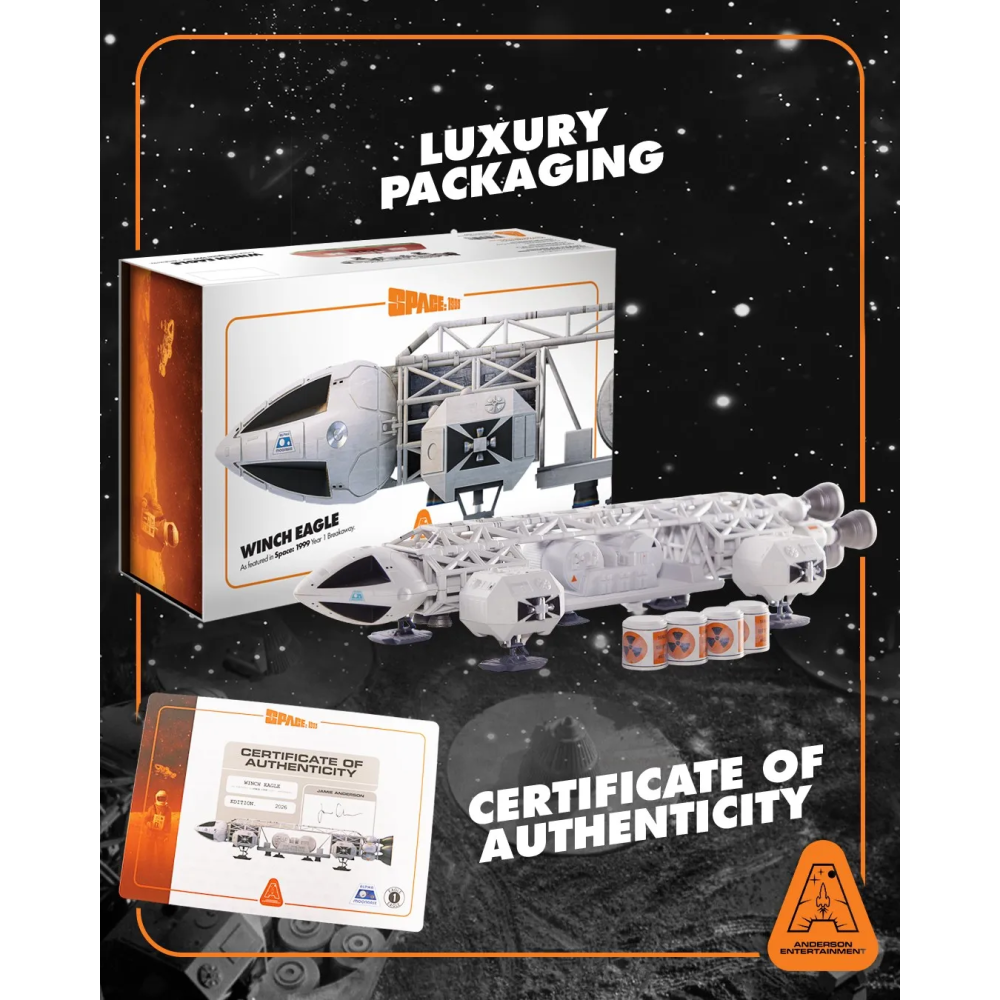 SPACE 1999 EAGLE WINCH MODULE DIE-CAST REPLICA FIGURE