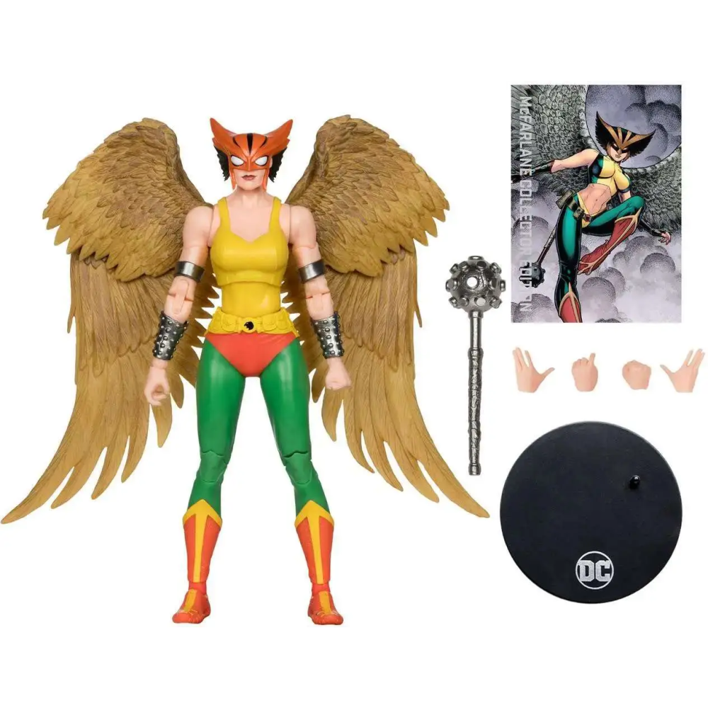 MC FARLANE DC MULTIVERSE JUSTICE LEAGUE HAWKGIRL ACTION FIGURE