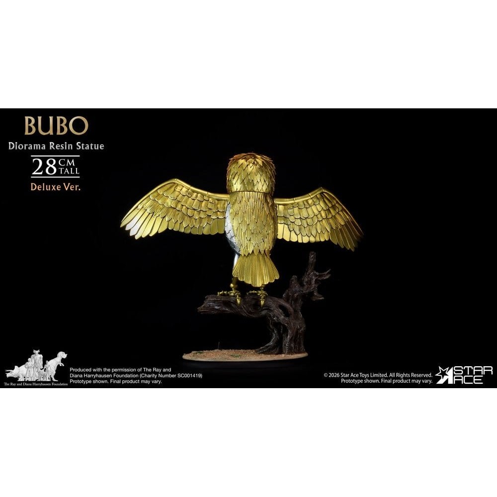 RAY HARRYHAUSEN BUBO DIORAMA RESIN EDITION DLX STATUA