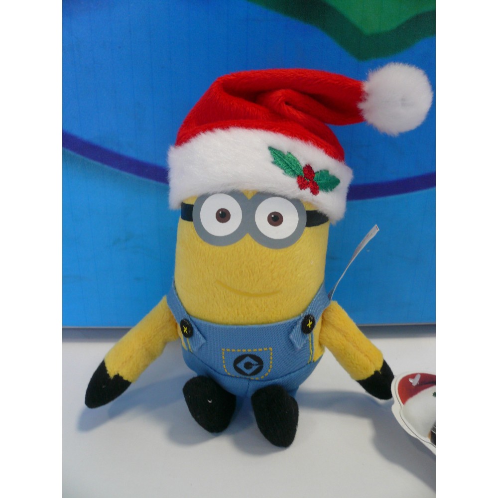 PUPAZZO PELUCHE CATTIVISSIMO ME - MINIONS TIM NATALIZIO 15CM