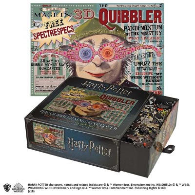 NOBLE COLLECTIONS HARRY POTTER THE QUIBBLER MAGAZINE COVER 1000 PIECES PEZZI JIGSAW PUZZLE