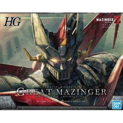 BANDAI HIGH GRADE HG - GREAT MAZINGER INFINITY MODEL KIT 1/144 ACTION FIGURE