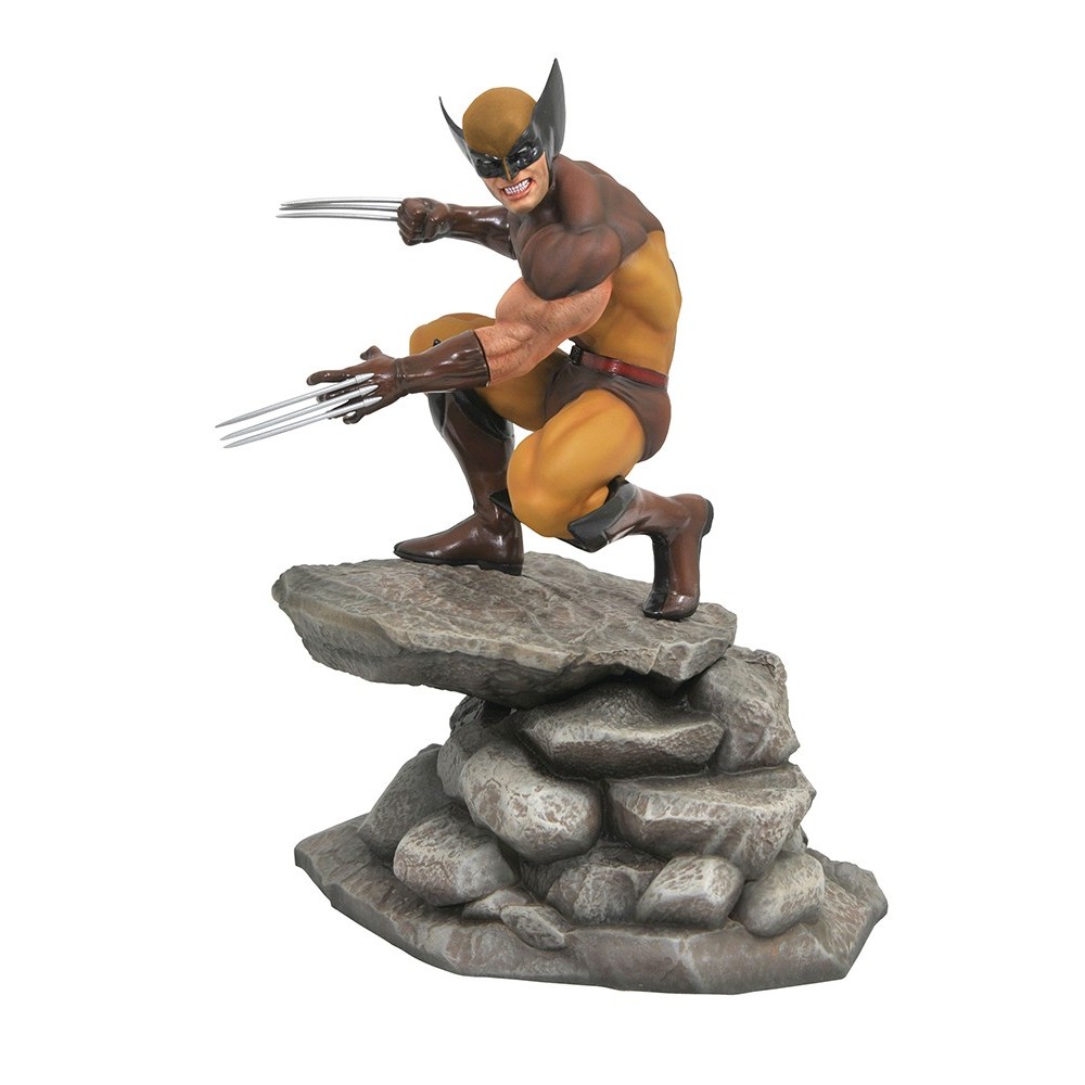 MARVEL GALLERY - WOLVERINE BROWN COSTUME STATUE FIGURE DIAMOND SELECT