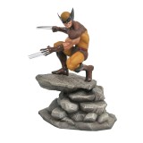 MARVEL GALLERY - WOLVERINE BROWN COSTUME STATUE FIGURE DIAMOND SELECT