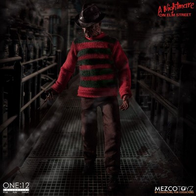 A NIGHTMARE ON ELM STREET - FREDDY KRUEGER CLOTH ONE:12 ACTION FIGURE MEZCO TOYS