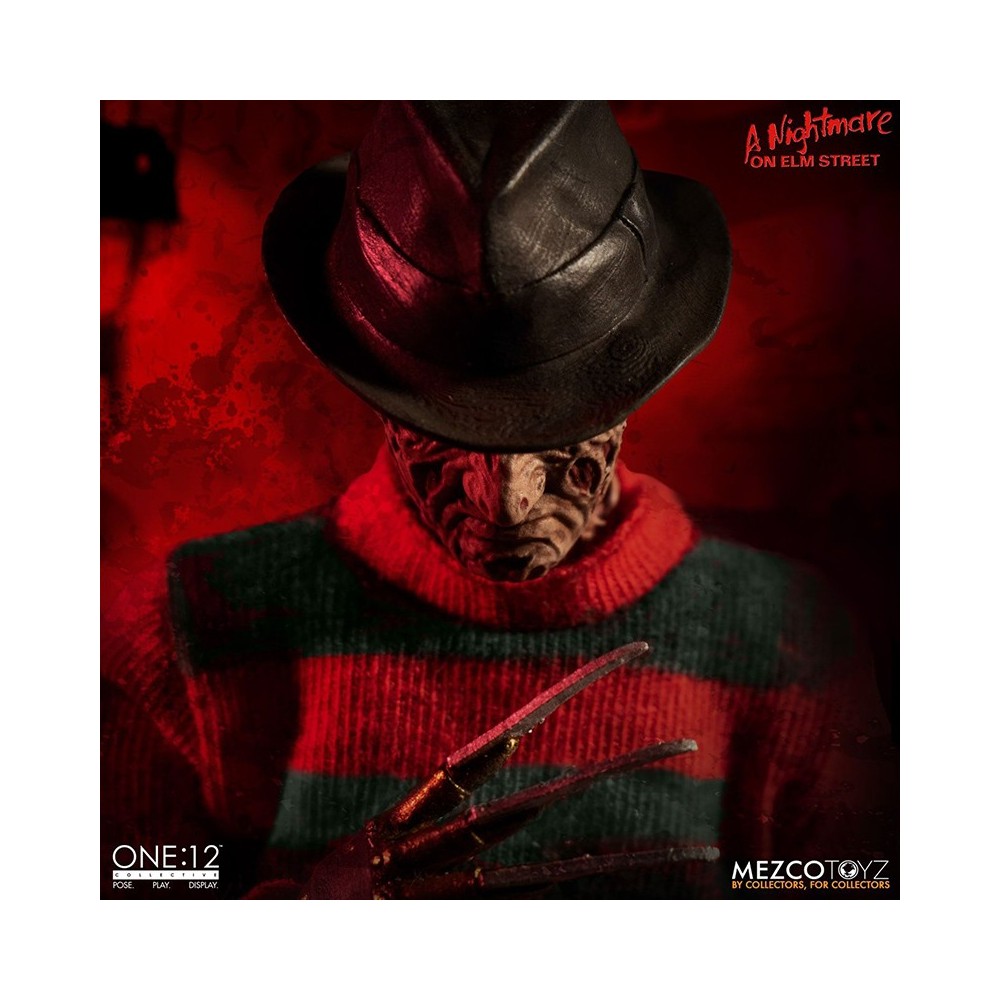 A NIGHTMARE ON ELM STREET - FREDDY KRUEGER CLOTH ONE:12 ACTION FIGURE MEZCO TOYS