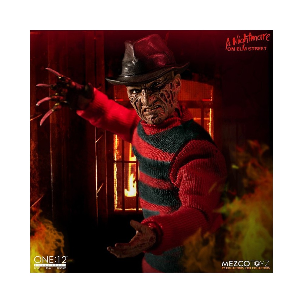 A NIGHTMARE ON ELM STREET - FREDDY KRUEGER CLOTH ONE:12 ACTION FIGURE MEZCO TOYS