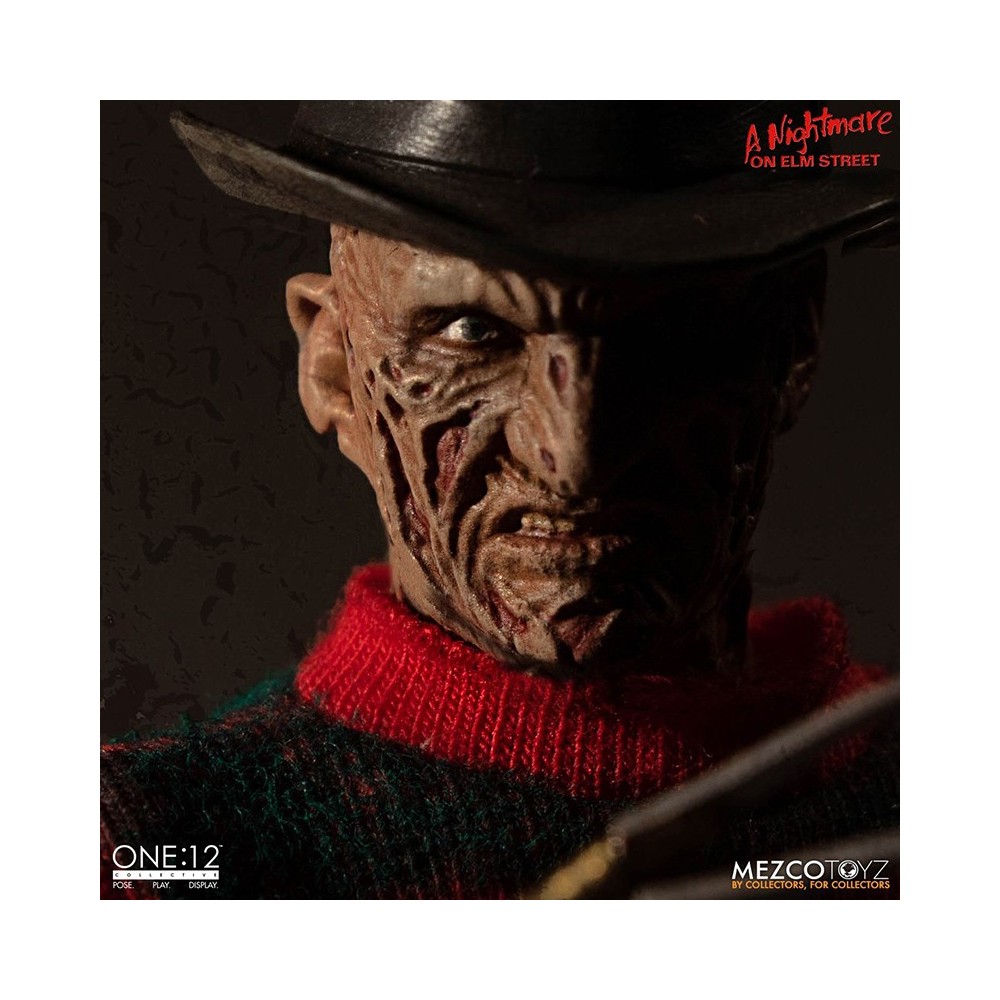 A NIGHTMARE ON ELM STREET - FREDDY KRUEGER CLOTH ONE:12 ACTION FIGURE MEZCO TOYS