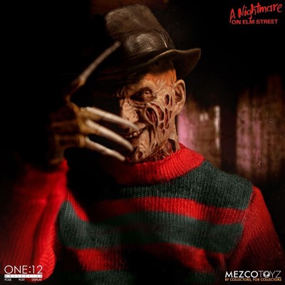 A NIGHTMARE ON ELM STREET - FREDDY KRUEGER CLOTH ONE:12 ACTION FIGURE MEZCO TOYS